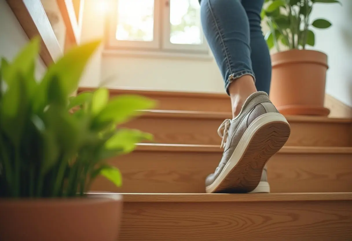 health benefits of using stairs instead of the elevator