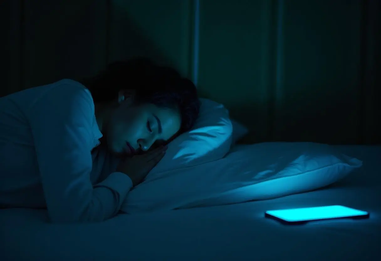 how to avoid the impact of mobile phone use on sleep